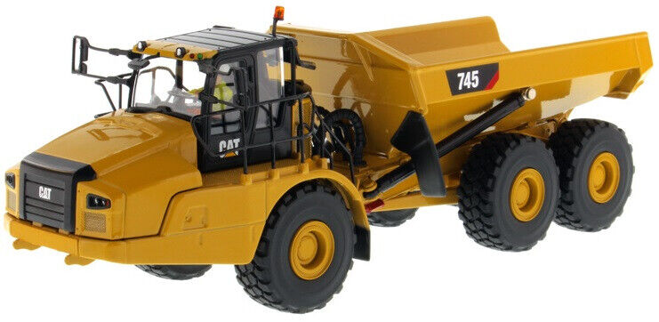 DIECAST MASTERS - Dumper articolato CATERPILLAR 745 con conducente - 1/50 - D...
