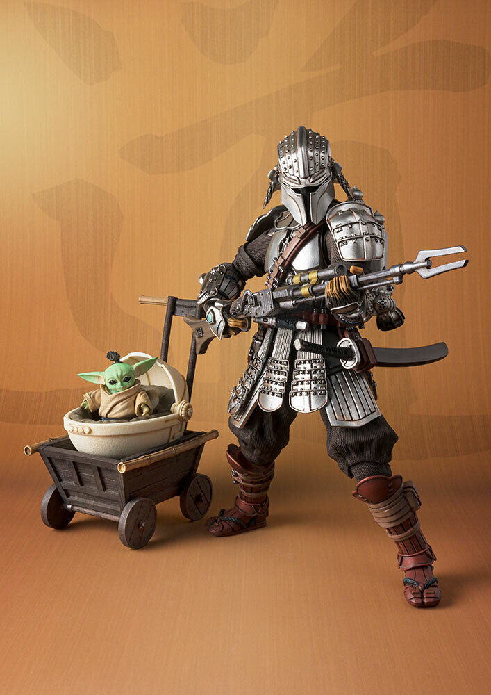 Ronin Mandalorian and Grogu Beskar Armor Meisho Movie Realization