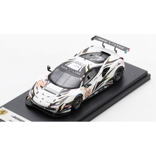 FERRARI 488 GTE EVO IRON LYNX N.80 LE MANS 2022 CRESS./FISICHELLA/HEIST.1:43
