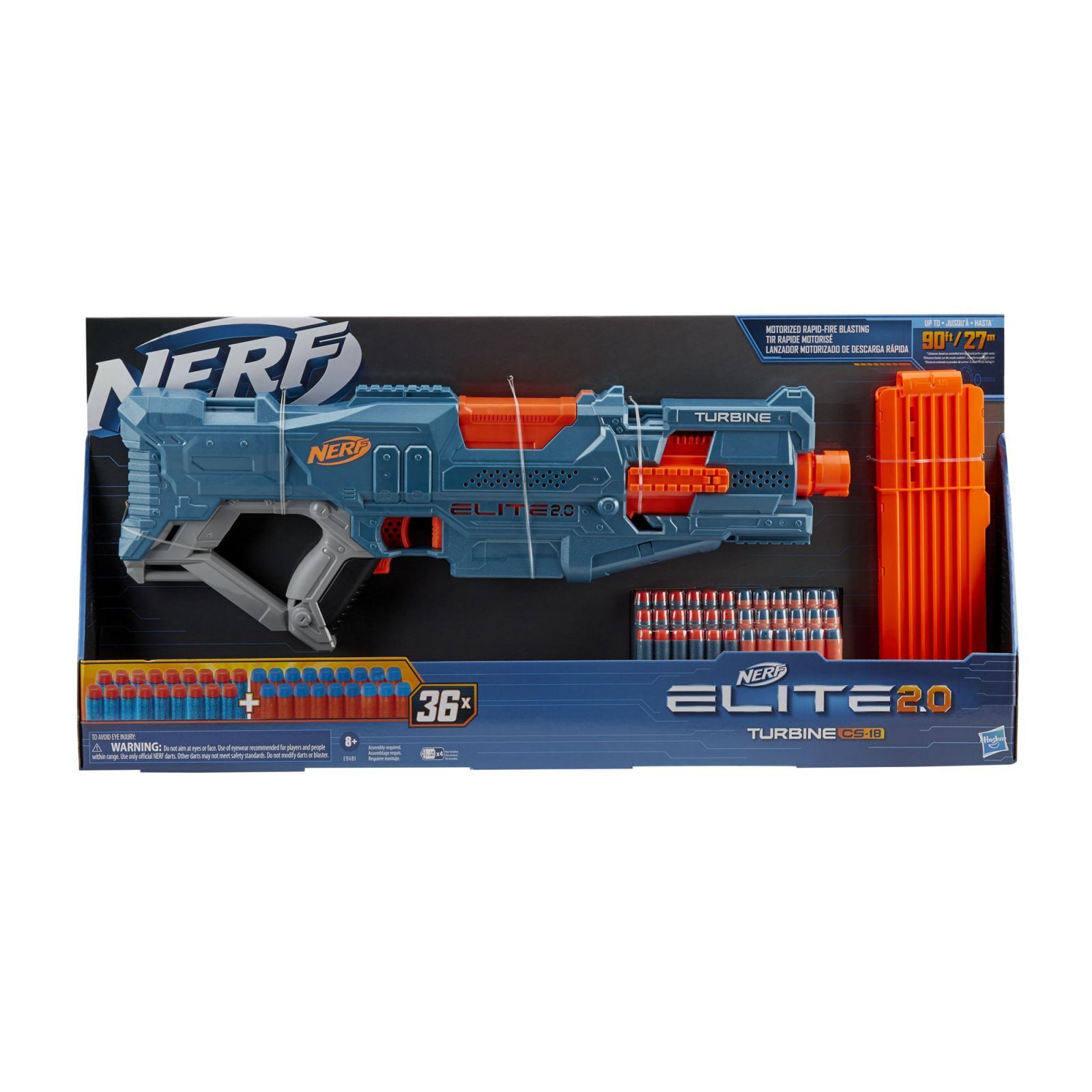 Nerf Elite 2.0 - Turbine CS-18 Hasbro E9481
