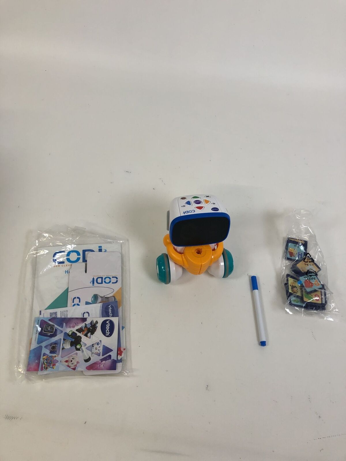 Robot VTech Codi Mal (80-553704) incompleto