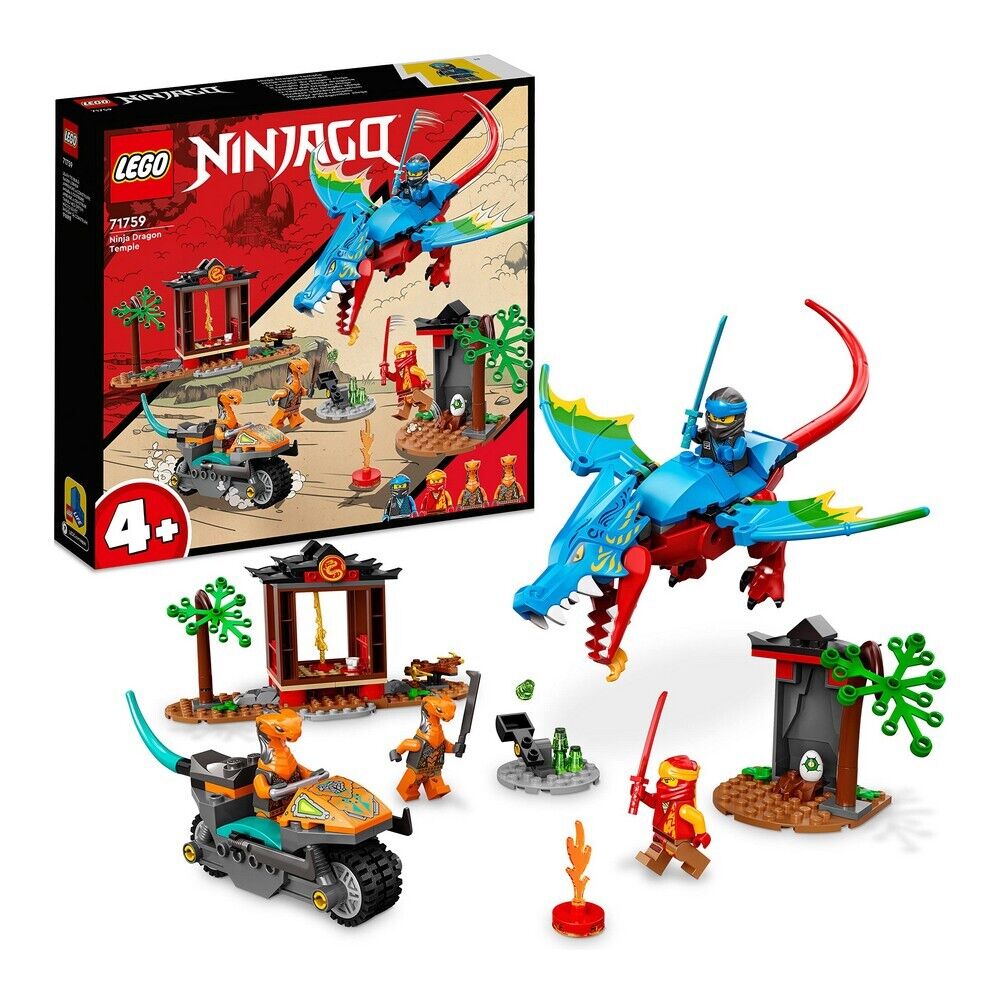 Playset Lego Ninjago Ninja Dragon Temple 161 Pezzi 71759