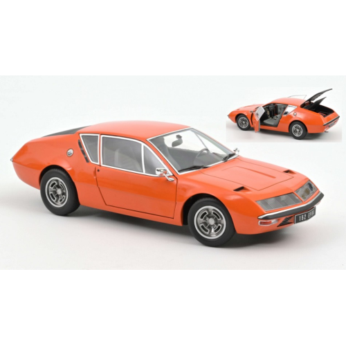 ALPINE A310 1600 VF 1974 ACROPOLIS ORANGE 1:18 Norev Auto Stradali Die Cast
