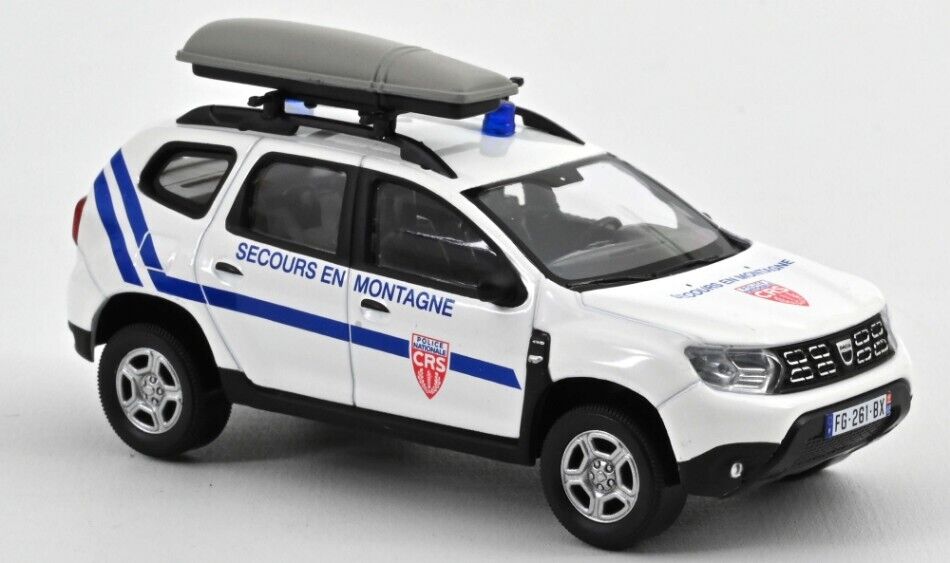 Dacia Duster 2020 Police Nationale Crs Secours En Montagne 1:43 Model NOREV