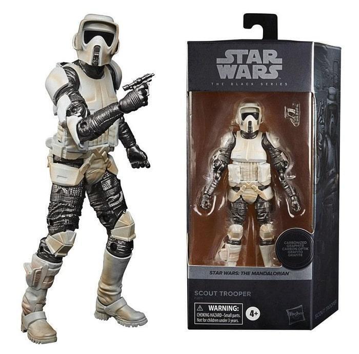 Star Wars Mandalorian Black Series SCOUT TROOPER DeLuxe Action Figure 15cm HASBR
