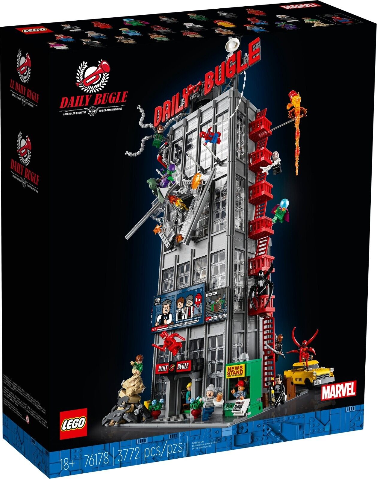 LEGO 76178 MARVEL SPIDERMAN DAILY BUGLE - MISB NUOVO PERFETTO -NEW SEALED IN BOX