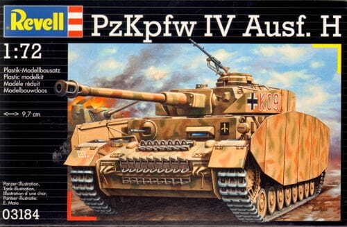 Revell 03184 Pzkpfw.IV Ausf.H TANK SCALE 1/72 NEW