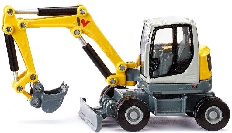 SIKU - Mini escavatore gommato WACKER NEUSON EW65 - 1/50 - SIK3560