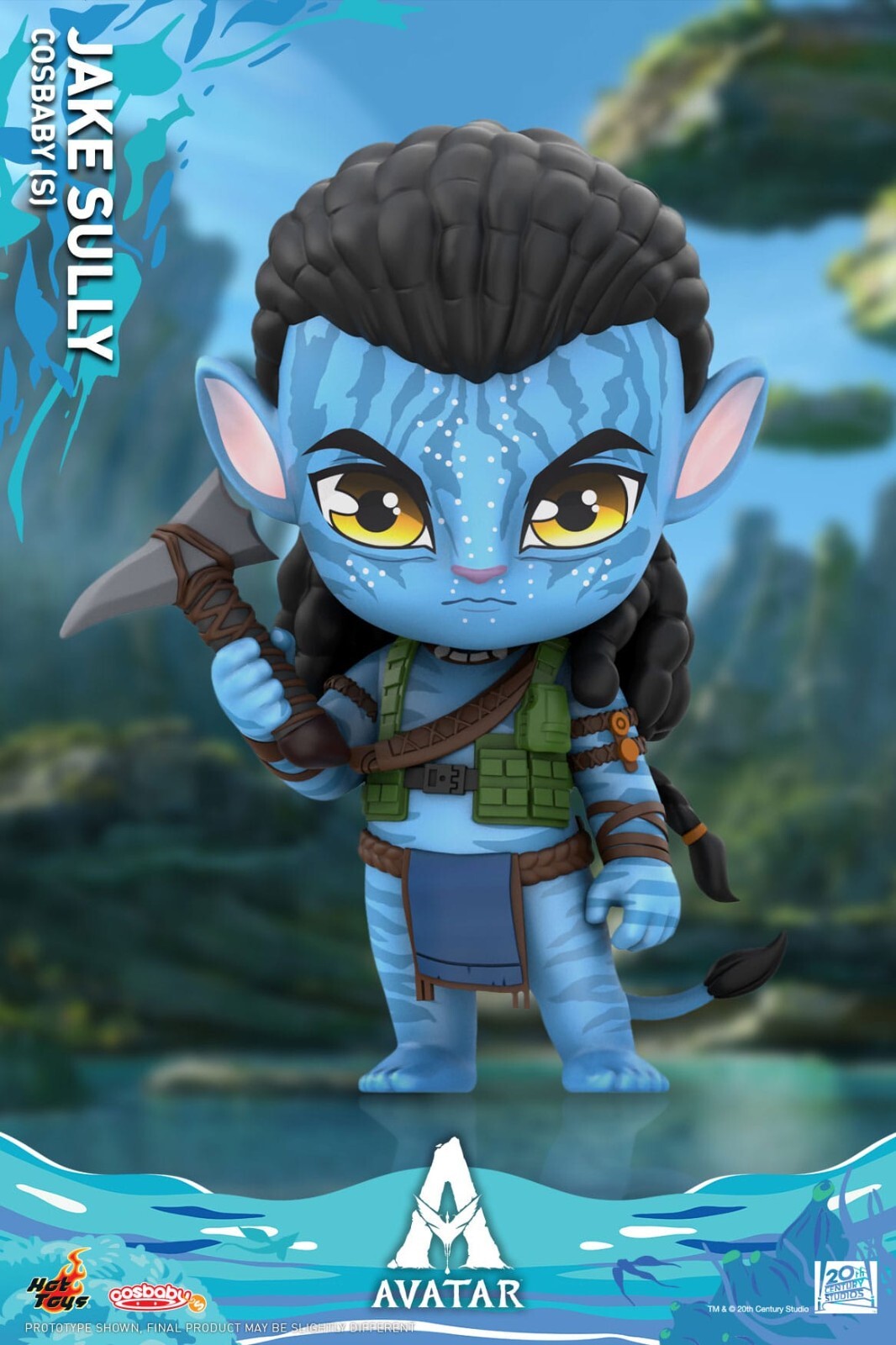 Avatar: La Binario Da L'Acqua Personaggio Cosbaby (S) Jake Hot Toys