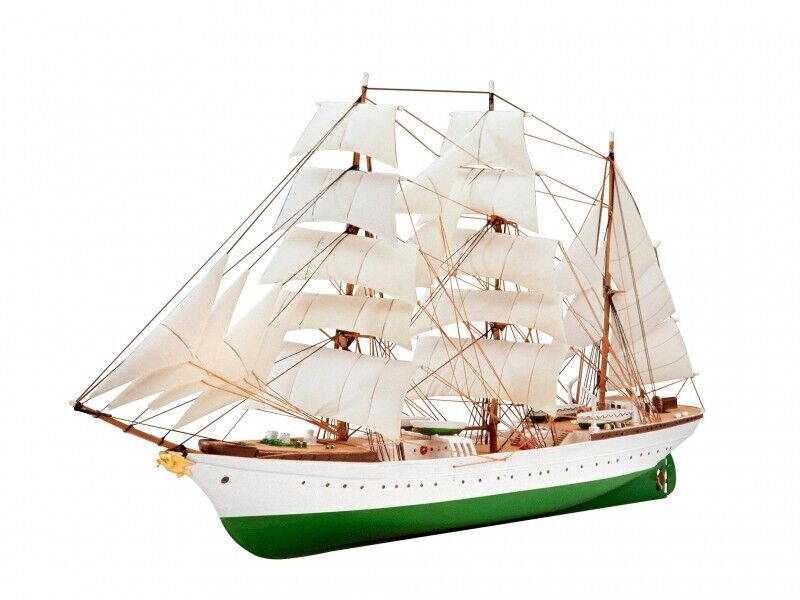 REVELL 1/350 GORCH FOCK MODEL SET CON COLORI