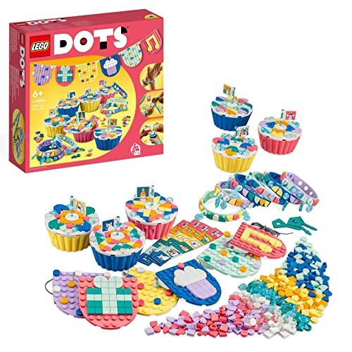 LEGO 41806 DOTS Ultimate Party Kit, Kids Birthday Games And DIY Party Bag Filler