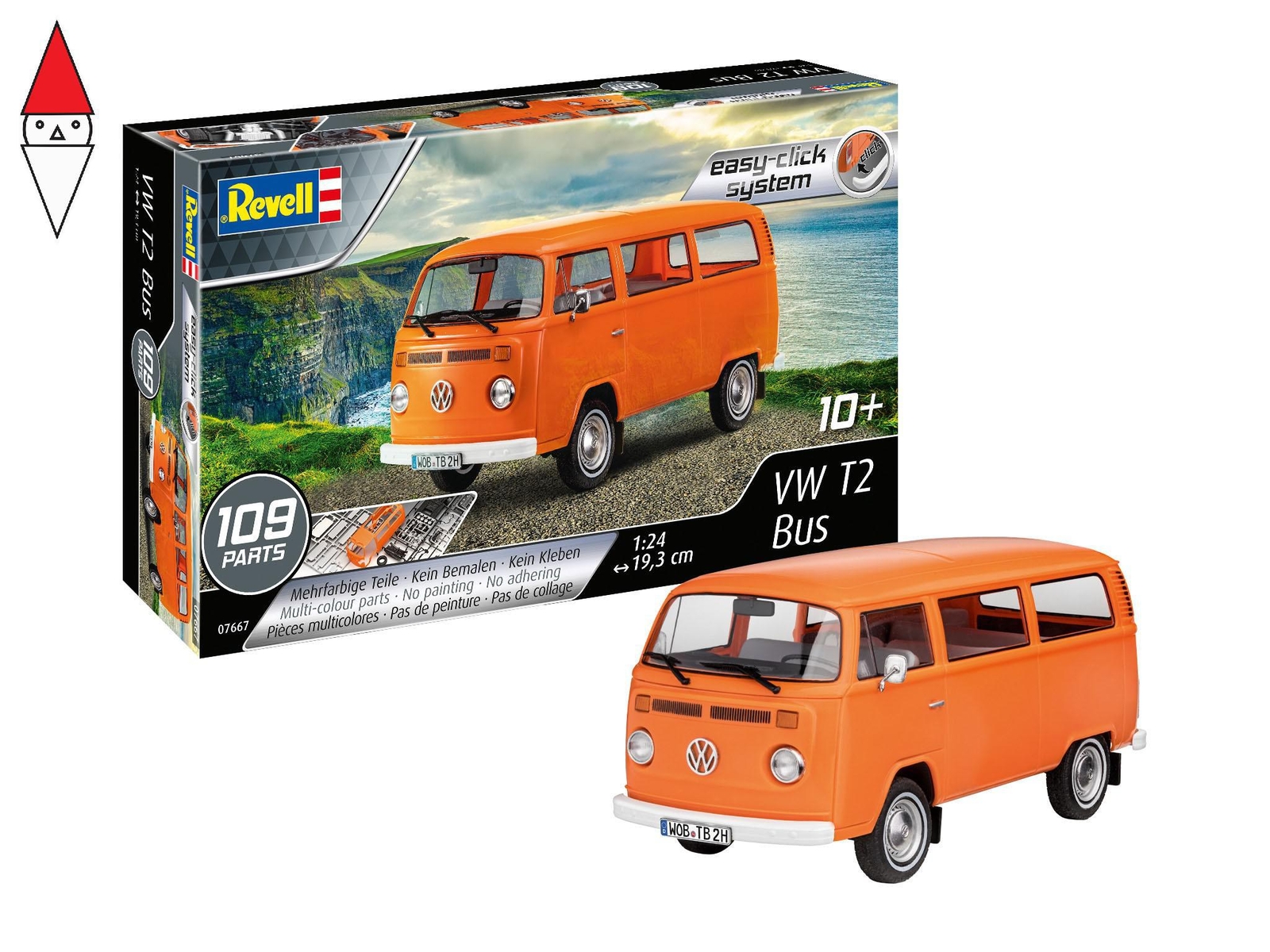 REVELL 1/24 VW T2 BUS (EASY-CLICK SYSTEM)
