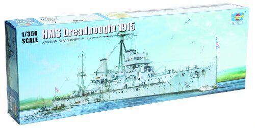 Hms Dreadnought 1915 Ship 1:350 Plastic Model Kit TRUMPETER