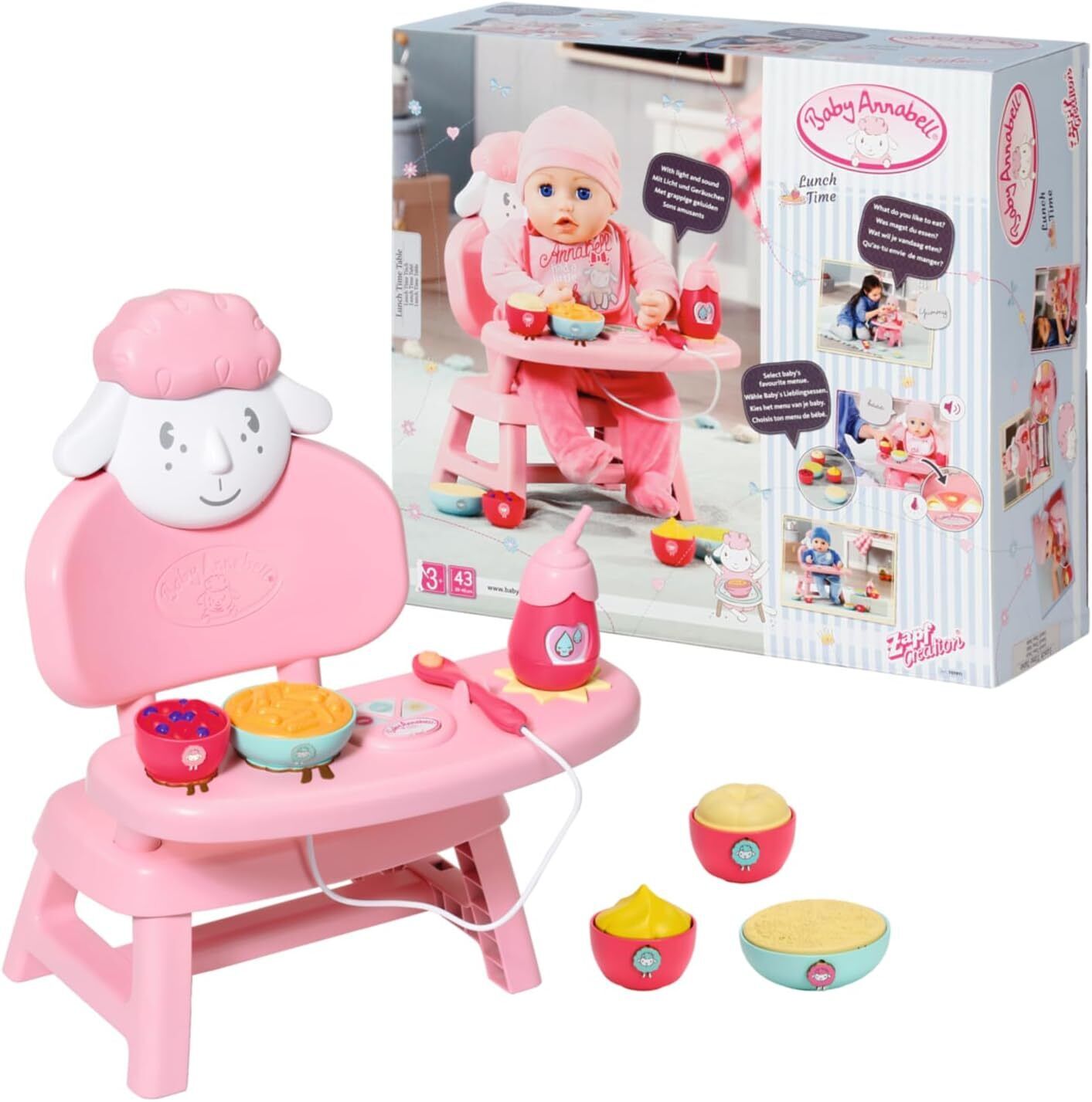 Baby Annabell Pranzo Tempo Tavolo