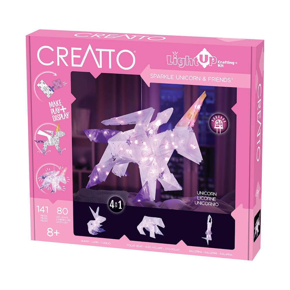 Kit scientifici Alta qualità New Thames & Kosmos Creatto Sparkle Unicorn & Frien