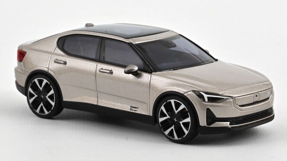 Polestar 2 2024 Jupiter Metallic Gold 1:43 Model 872013 NOREV