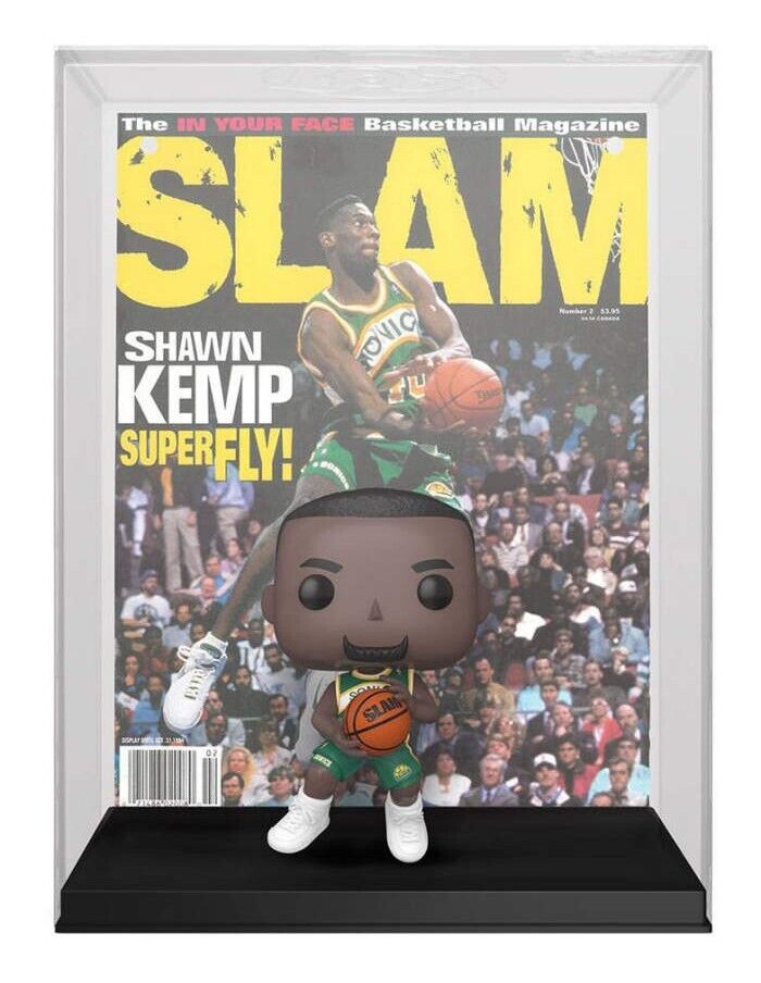 FUNKO POP NBA MAGAZINE COVERS - SHAWN KEMP 07 VINYL FIGURE NEW!