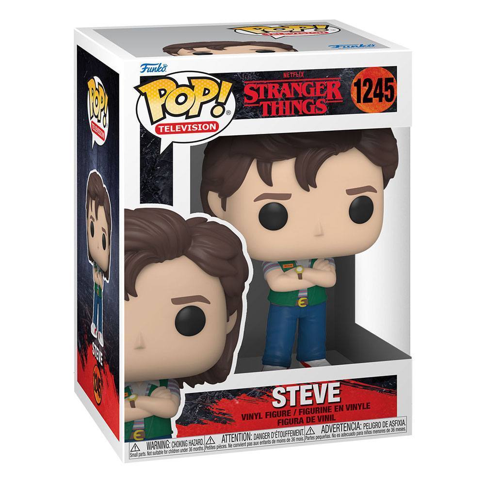 Stranger Things Series 4 Steve Harrington POP Television #1245 Vinyl Figure