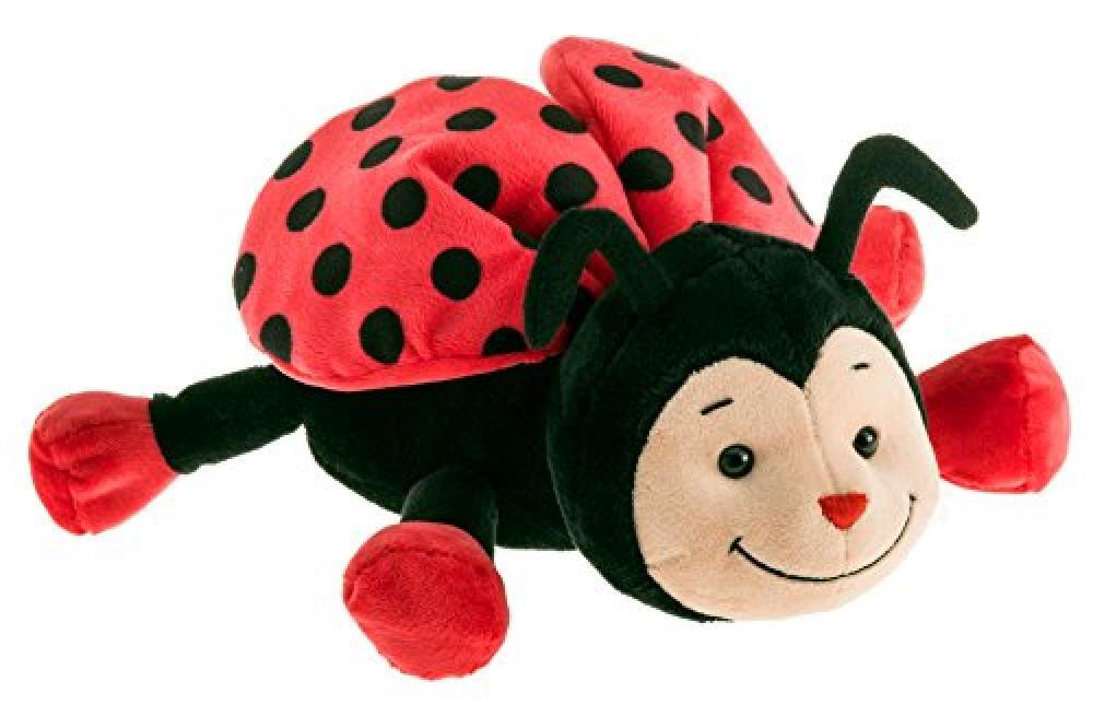 (TG. 24 cm) Schaffer 4343 Coccinella di peluche "Bolle", 24 cm - NUOVO