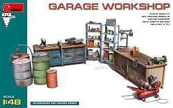 MINI ART 1/48 GARAGE WORKSHOP