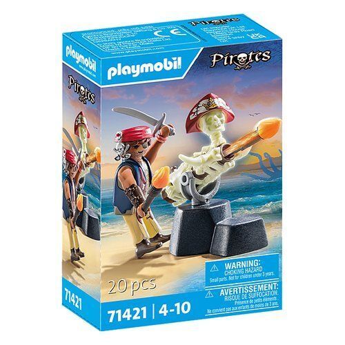 Playmobil 71421 PIRATES Pirata con cannone