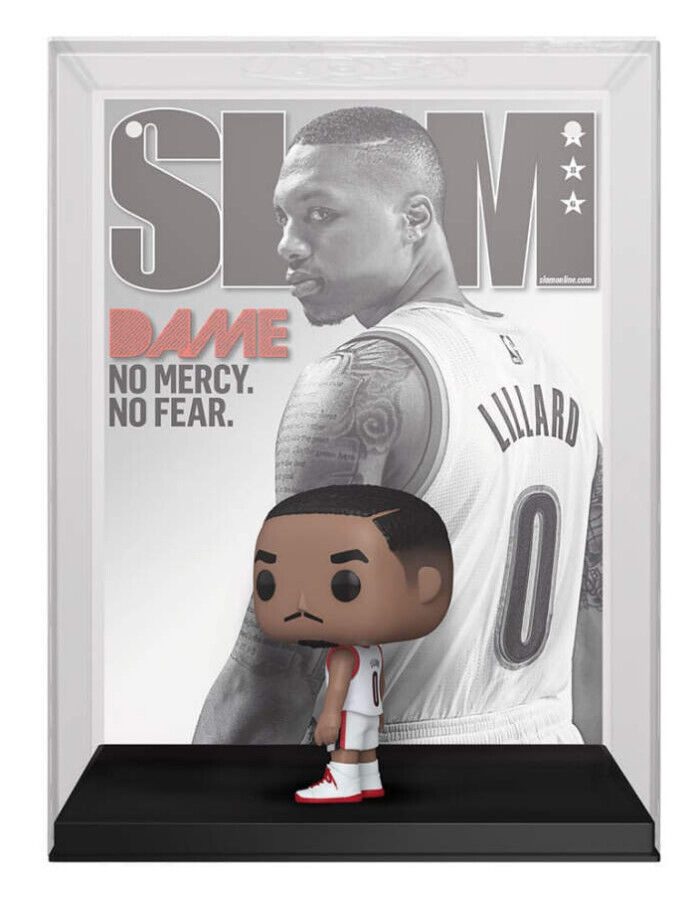 FUNKO POP NBA MAGAZINE COVERS - DAMIAN LILLARD 14 VINYL FIGURE NEW!