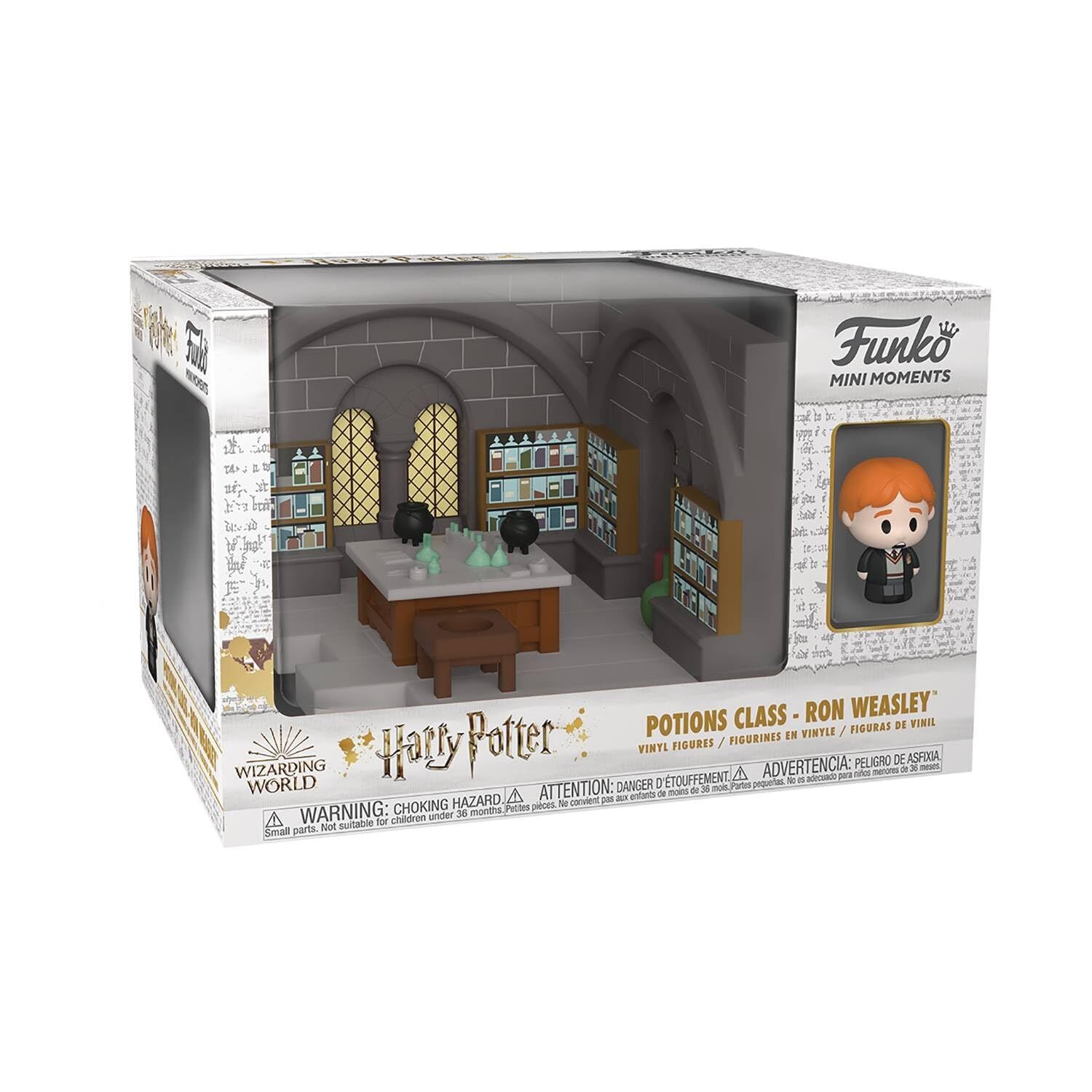 Funko Pop! Diorama: Harry Potter Anniversary - Table Scene - Ron - Vinyl-Sammelf