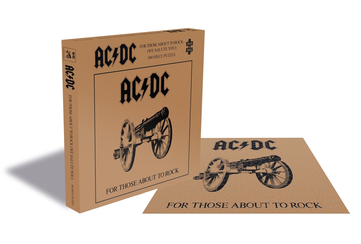 AC/DC For Those About To Rock (500 Piece Jigsaw Puzzle)