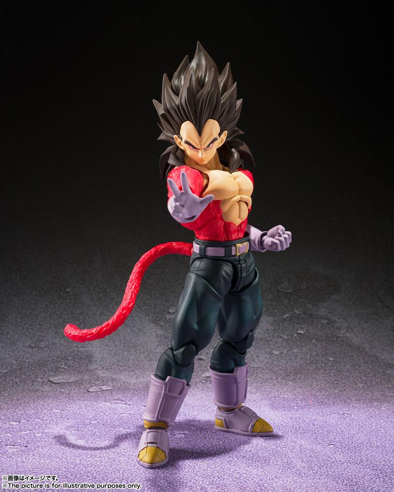 DRAGON BALL GT: VEGETA SUPER SAIYAN 4 S.H. FIGUARTS 13 cm Action Figure BANDAI