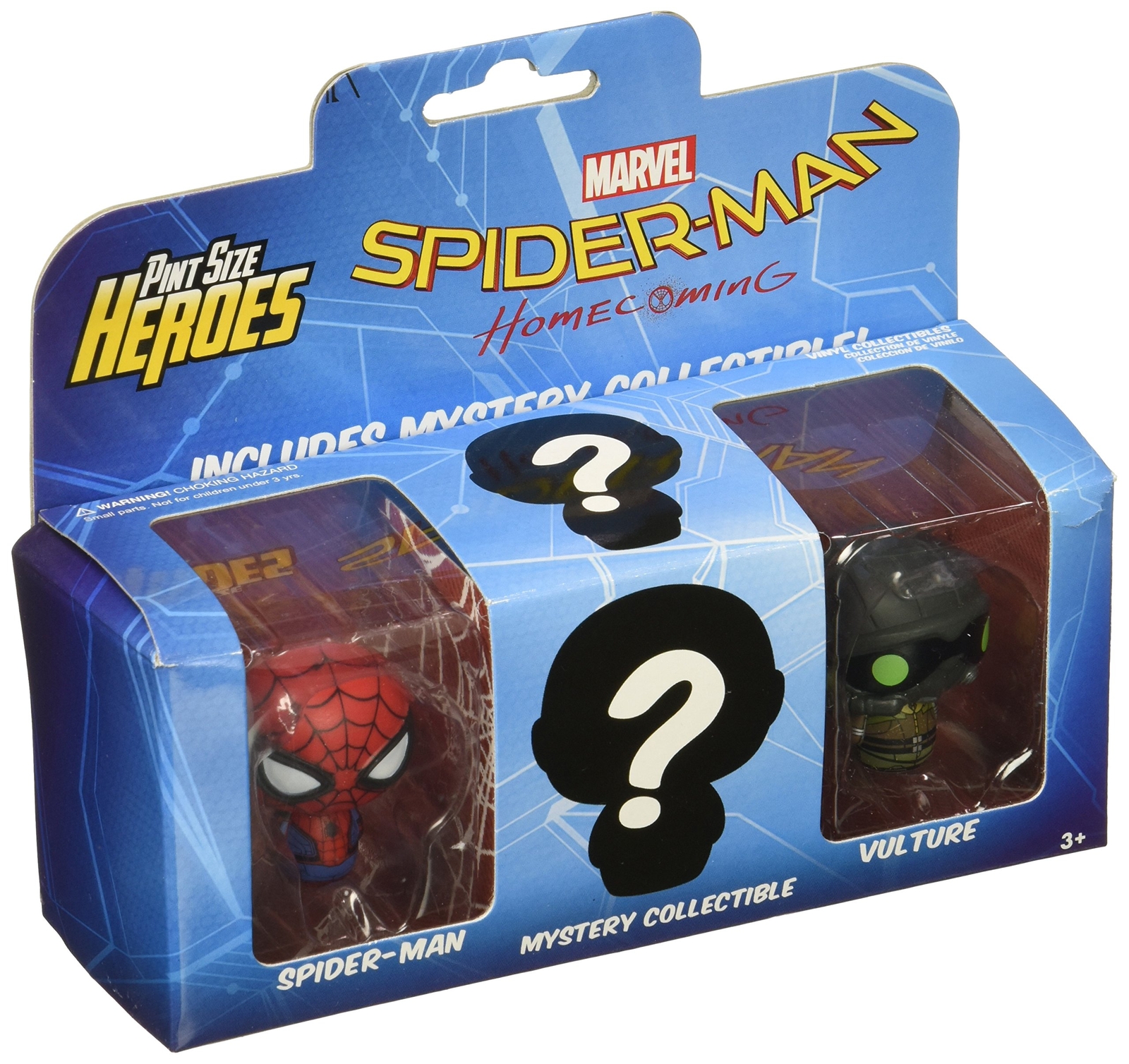 Funko Pint Size Heroes Spider-Man Homecoming 13439 Spider-Man, Geier und 1 Myste