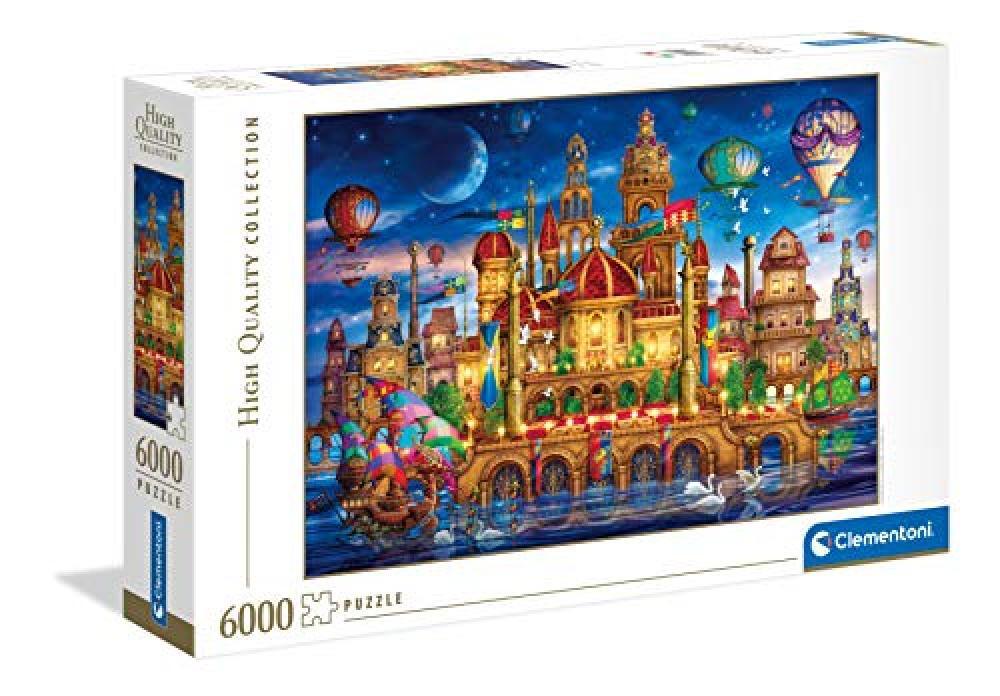 Clementoni Collection Downtown, Puzzle Adulti 6000 Pezzi, Made in Italy, Multico