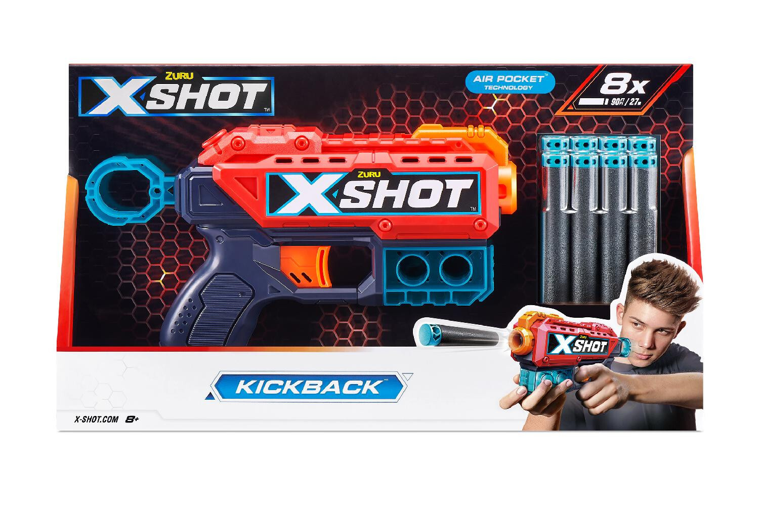 X-Shot X-Shot Excel Pulse 8 dardi Grandi Giochi