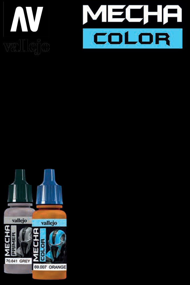 Vallejo Mecha Color Acrylic Paint Colore Acrilico 69042 Pure Black VALLEJO