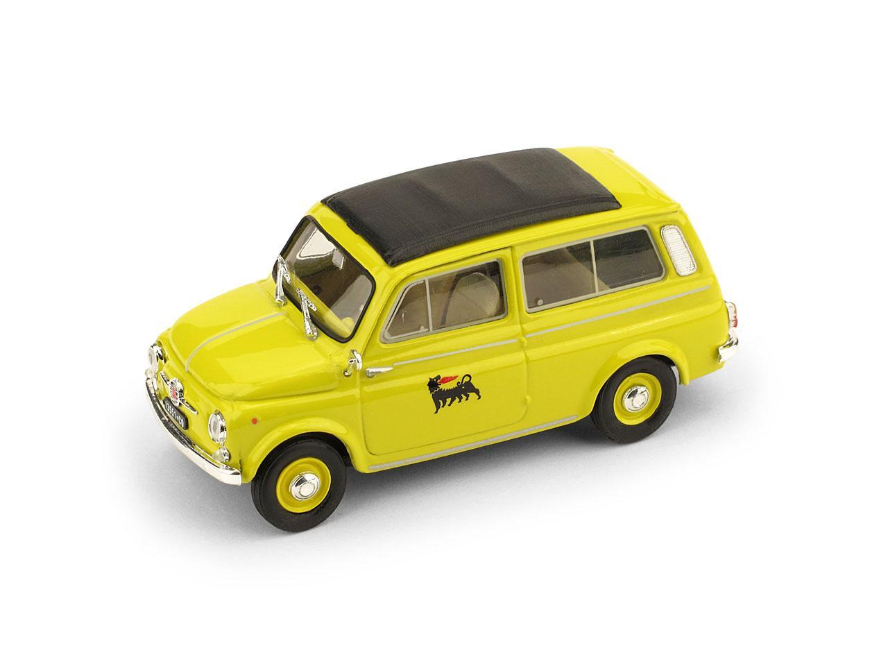 1:43 Brumm Fiat 500 Giardiniera Station Wagon Veicolo Commerciale Agip 1960 R542