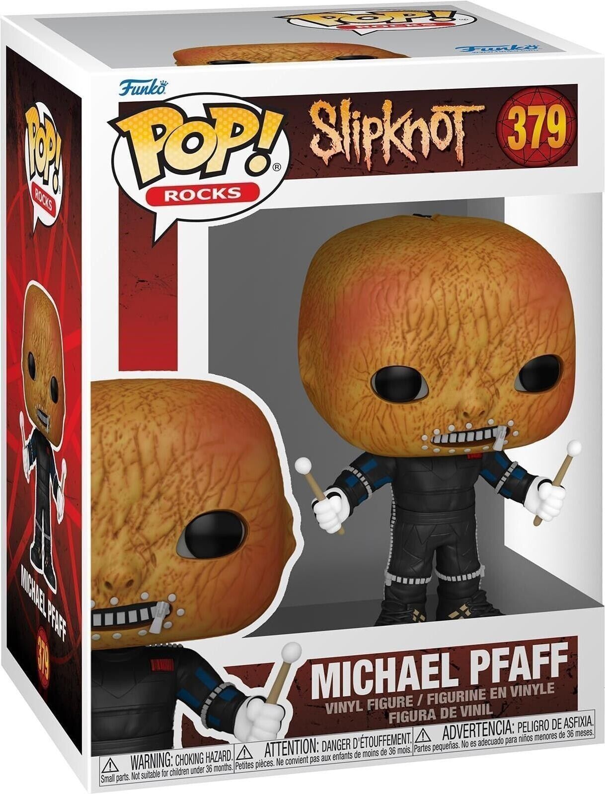 Slipknot Michael Pfaff POP Rocks #379 Vinyl Figure FUNKO
