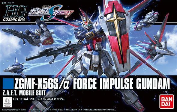 GUNDAM - 1/144 ZGMF-X56S/ Force Impulse Revive Ver. Model Kit HGCE # 198