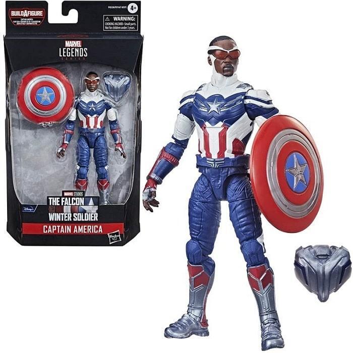 Hasbro Marvel Legends - FALCON CAPTAIN AMERICA - Action Figure 16cm Build A Figu