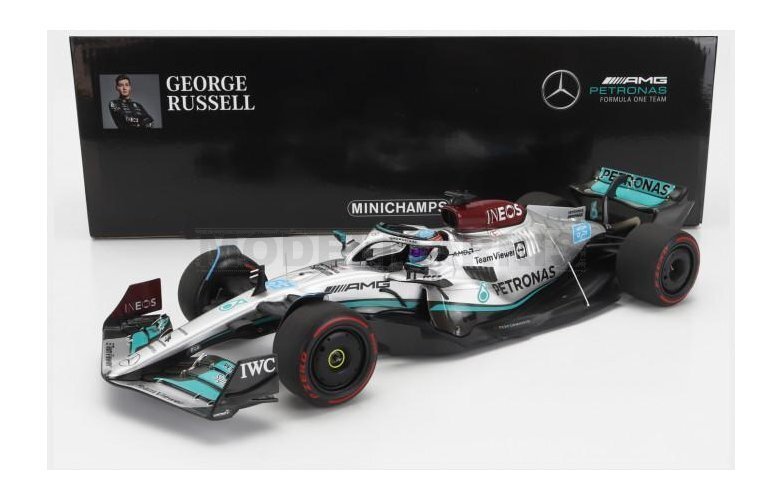 MINICHAMPS 110222163 MERCEDES GP - F1 W13E TEAM MERCEDES-AMG PETRONAS F1 N 63 (f
