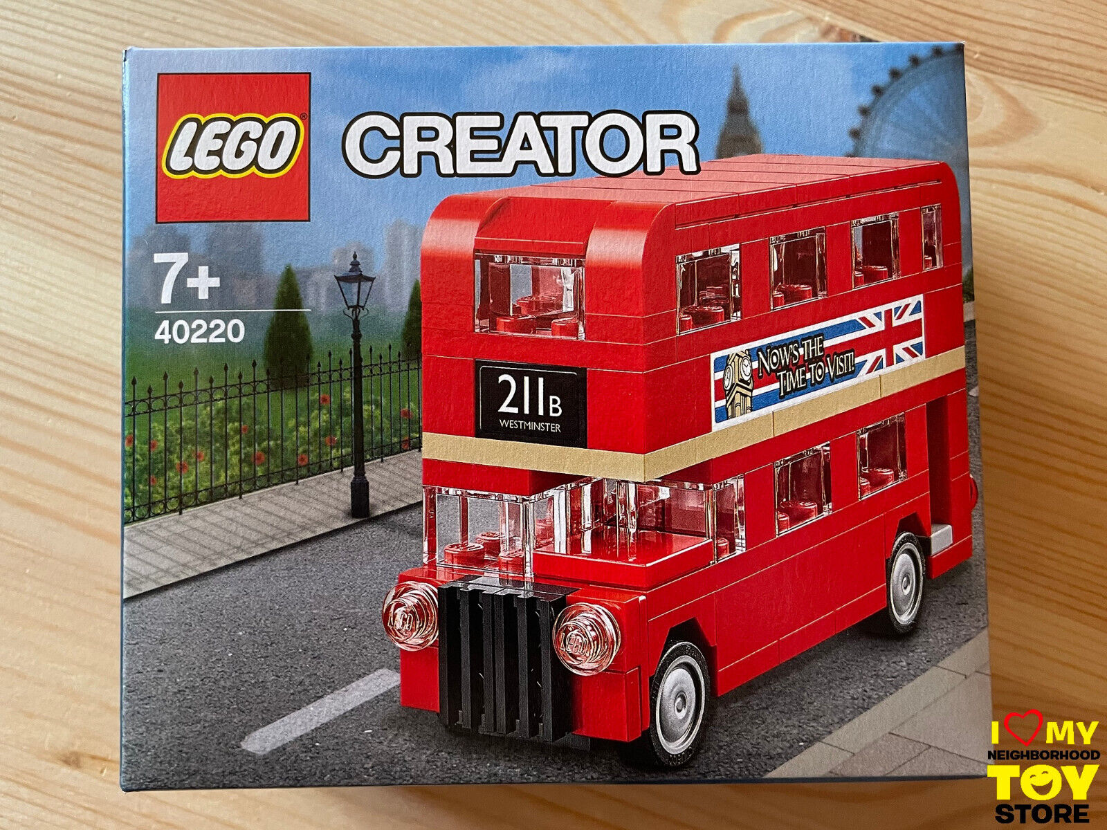 RETIRED - LEGO 40220 CREATOR MINI LONDON BUS (2016) - MISB