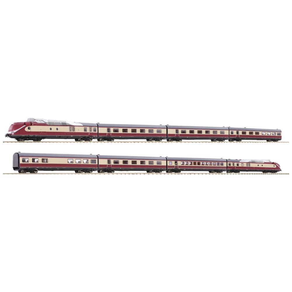 Fleischmann 7760001 N Kit 8 pz. Treno di trazione per turbine a gas BR 602 di