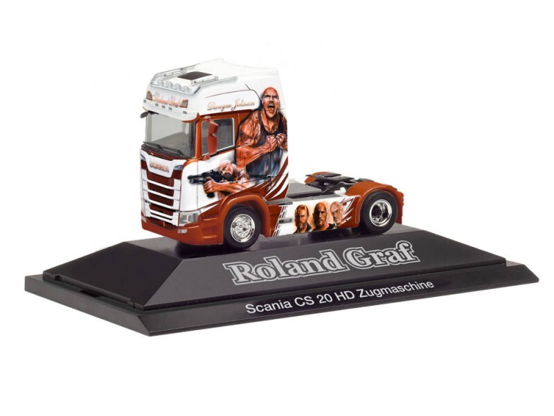 HERPA 1/87 SCANIA CS 20 HD "ROLAND GRAF"