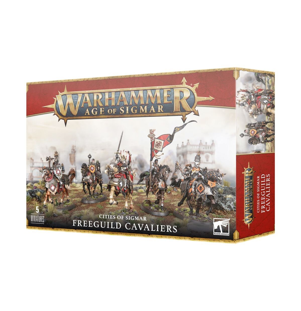 FREEGUILD CAVALIERS cavallerizzi della gilda libera WARHAMMER age of sigmar 5 MI
