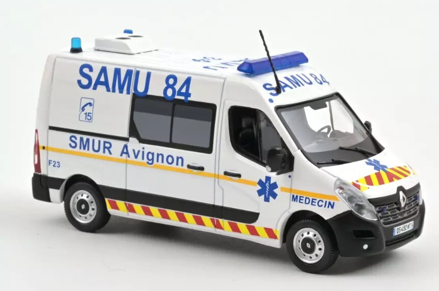 NOREV, RENAULT Master 2014 SAMU 84, 1/43,  NOREV518789