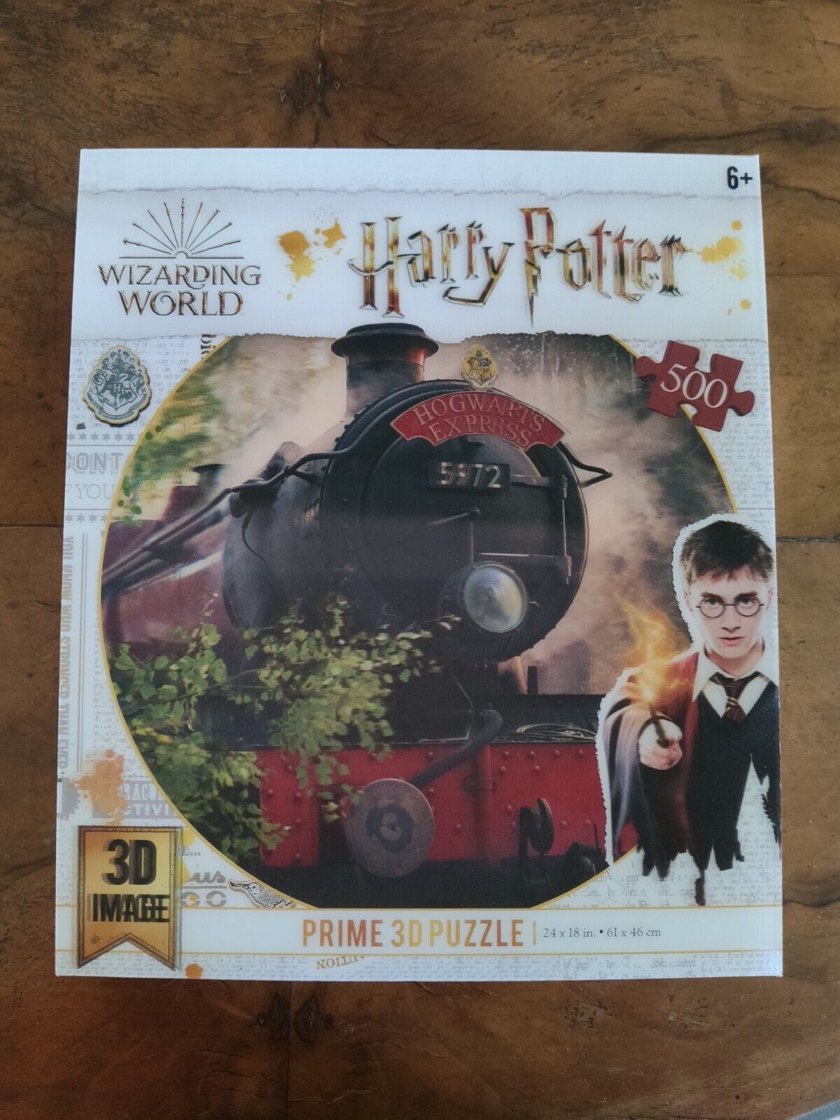 HARRY POTTER WIZARDING WORLD PUZZLE 3D TRENO HOGWARTS EXPRESS 500PZ NUOVO!