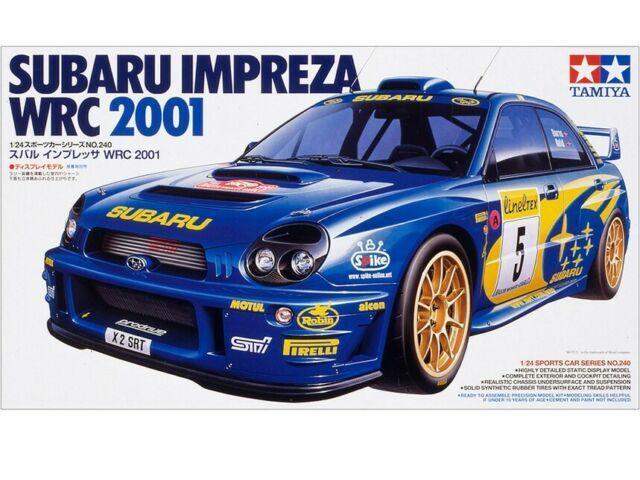 Tamiya 24240 Subaru Impreza WRC 2001 Kit Montaggio 1/24