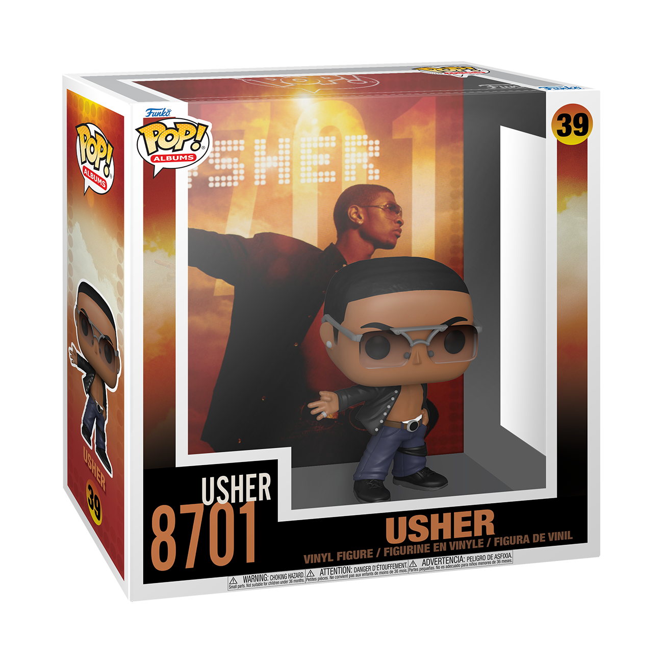 Merchandising Funko Pop! Albums - Usher (Vinyl Figure 39)