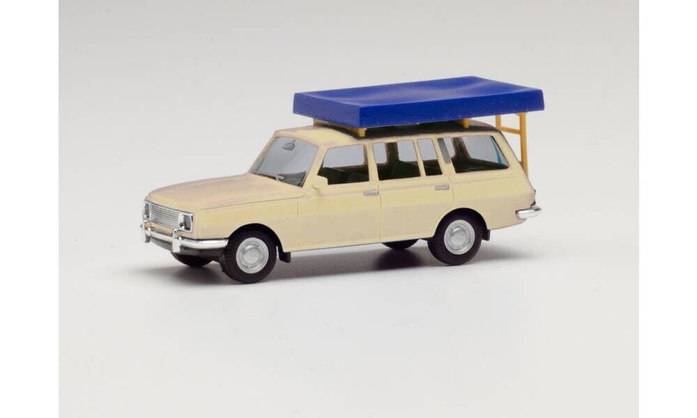 HERPA - WARTBURG 353 `66 con tenda da tetto - 1/87 - HER420549-002