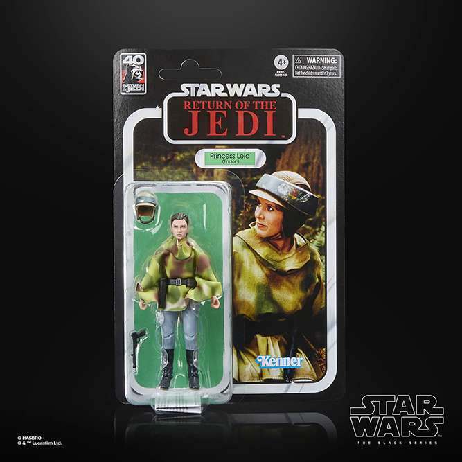 Star Wars Black Series Return Of The Jedi Princess Leia Endor Action Figure