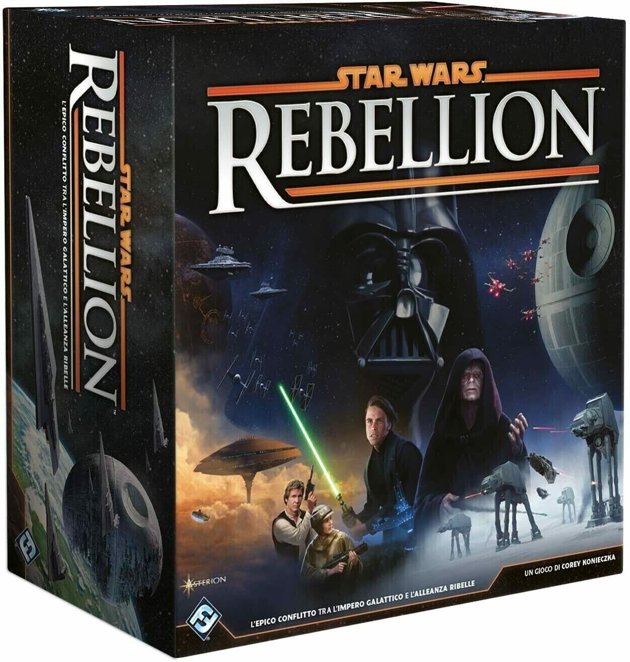 Star Wars Rebellion Board Game Gioco da Tavolo Fantasy Flight Asmodee Nuovo ITA