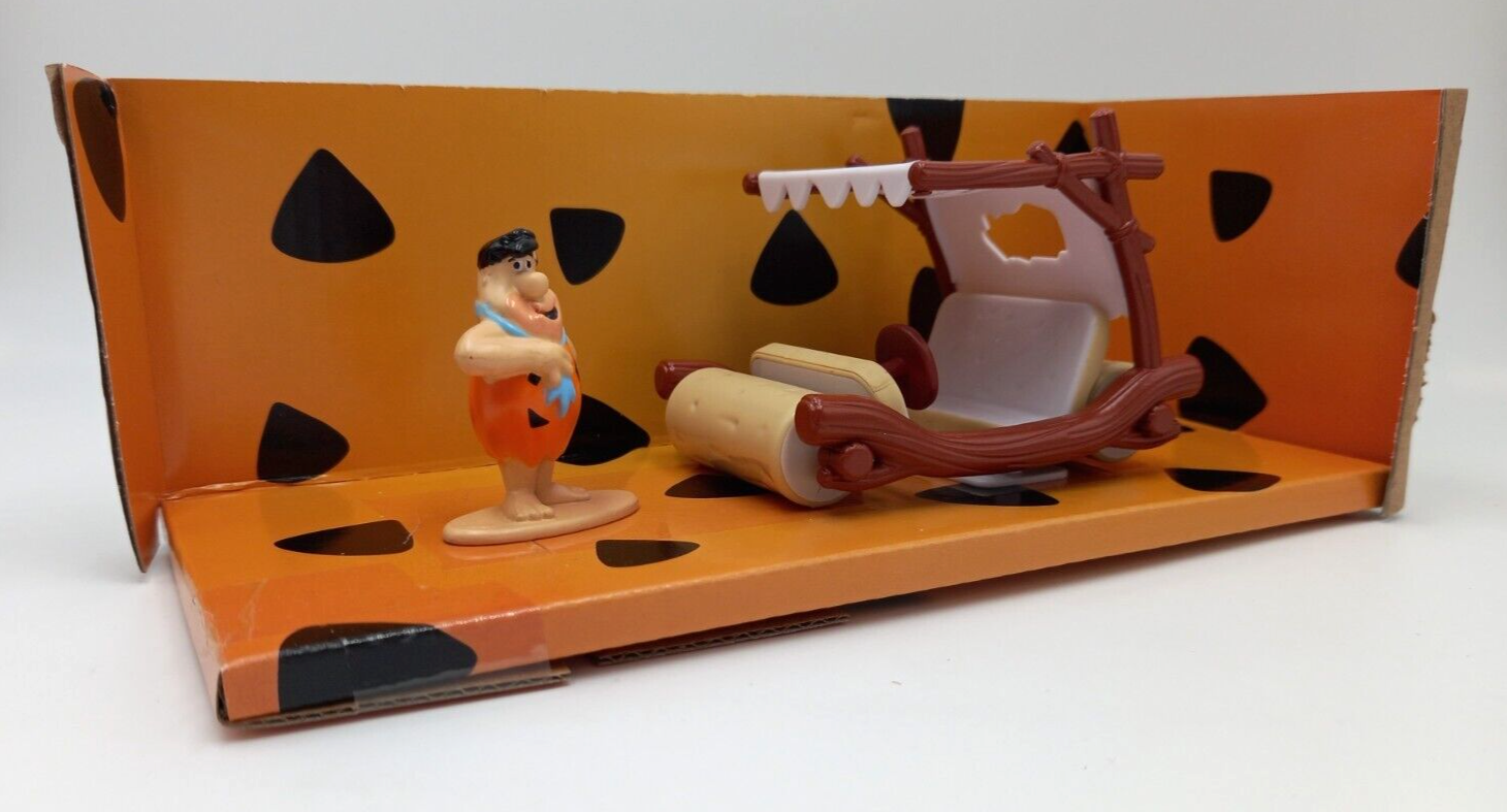 Flintmobile + Fred Flintstone 1/32 JADA ""33382" scatola originale nuova